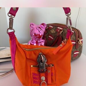 George Gina and Lucy Lipstick & Condoms Shoulder Bag